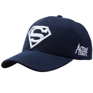 Superman Trucker Cap Snapback Baseball Caps Dad Hats For Women Men Hip Hop Hat Summer Fashion Cotton Sun Hat Casual Adjustable
