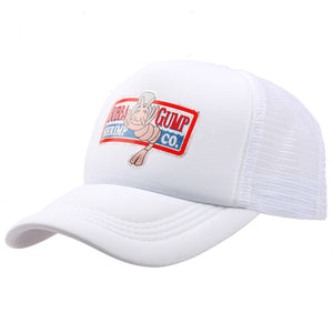 Forrest Gump Trucker Hat Mesh Baseball Cap Men Dad Hats For Women Snapback Summer Printed Cotton Hip Hop Caps Adjustable Casual