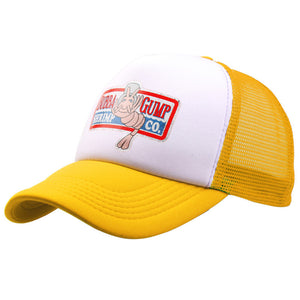 Forrest Gump Trucker Hat Mesh Baseball Cap Men Dad Hats For Women Snapback Summer Printed Cotton Hip Hop Caps Adjustable Casual