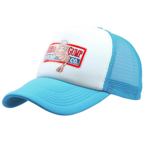 Forrest Gump Trucker Hat Mesh Baseball Cap Men Dad Hats For Women Snapback Summer Printed Cotton Hip Hop Caps Adjustable Casual