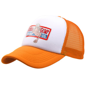 Forrest Gump Trucker Hat Mesh Baseball Cap Men Dad Hats For Women Snapback Summer Printed Cotton Hip Hop Caps Adjustable Casual