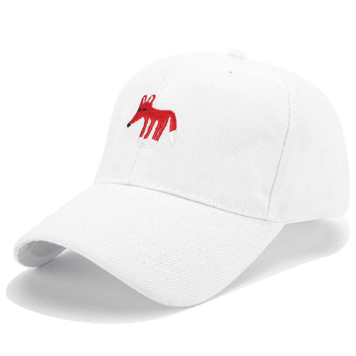 Snapback Trucker Caps Fox Dad Hats For Men Baseball Cap Women Animal Cartoon Embroidery Adjustable Casual Hip Hop Summer Sun Hat