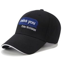 Load image into Gallery viewer, Letter Embroidery Dad Hats Hip Hop Baseball Caps Snapback Trucker Cap Casual Summer Women Men Black Hat Adjustable Korean Style