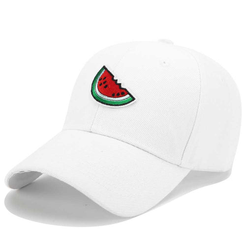 Summer Funny Baseball Cap Men Women Watermelon Embroidery Dad Hat Hip Hop Snapback Hats Casual Couple Lover Trucker Caps Visor