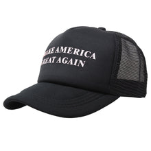 Load image into Gallery viewer, Dad Hat Make America Great Again Snapback Baseball Cap Women Donald Trump Men Hip Hop Caps Mesh Casual Trucker Hats Adjustable