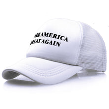 Load image into Gallery viewer, Dad Hat Make America Great Again Snapback Baseball Cap Women Donald Trump Men Hip Hop Caps Mesh Casual Trucker Hats Adjustable