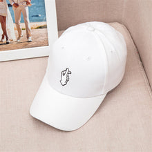 Load image into Gallery viewer, Dad Hat Snapback Baseball Cap Men Love Gestures Finger Embroidery Hip Hop Trucker Caps Heart Women Smile Sun Pattern Golf Hats