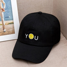 Load image into Gallery viewer, Dad Hat Snapback Baseball Cap Men Love Gestures Finger Embroidery Hip Hop Trucker Caps Heart Women Smile Sun Pattern Golf Hats