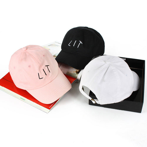 Lit Snpaback Baseball Cap Trucker Dad Hat Fitted Hip Hop Men Women Caps Casual Curved Brim Leisure Summer Cotton Embroidery Hats