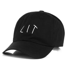 Load image into Gallery viewer, Lit Snpaback Baseball Cap Trucker Dad Hat Fitted Hip Hop Men Women Caps Casual Curved Brim Leisure Summer Cotton Embroidery Hats