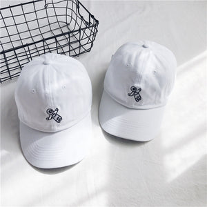 Spaceman Trucker Cap Men Dad Hat Snapback Baseball Caps Summer Hip Hop Black Embroidery Cotton Sun Hats For Women Casual Visor