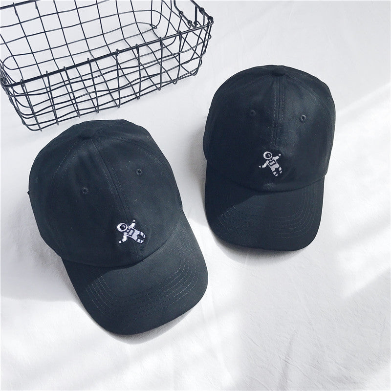 Spaceman Trucker Cap Men Dad Hat Snapback Baseball Caps Summer Hip Hop Black Embroidery Cotton Sun Hats For Women Casual Visor