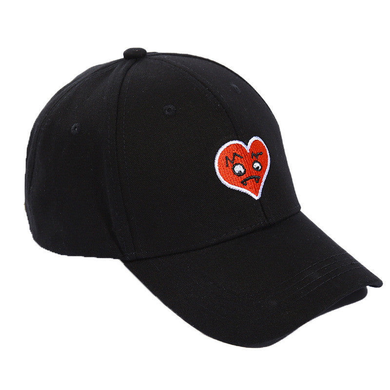 New 2018 Dad Hat Snapback Baseball Cap Trucker Hats For Women Men Heart Embroidery Hip Hop Adjustable Summer Funny Unisex Caps