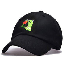 Load image into Gallery viewer, New Frog Tea Pepe Dad Hat Embroidery Baseball Caps Skull Black Snapback Trucker Hats Summer Heart Hip Hop Rapper Cap Adjustable