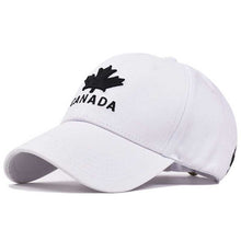 Load image into Gallery viewer, CANADA Maple Leaf Embroidery Dad Hat Cotton Trucker Baseball Cap Summer Snapback Hip Hop Hats For Women Men Summer Sun Visor Cap