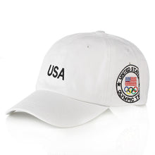 Load image into Gallery viewer, USA Snapback Trucker Cap Embroidery Dad Hats For Women Men Curved Bill Baseball Caps Summer Adjustable Cotton Hip Hop Sun Hat