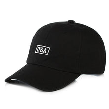 Load image into Gallery viewer, USA Snapback Trucker Cap Embroidery Dad Hats For Women Men Curved Bill Baseball Caps Summer Adjustable Cotton Hip Hop Sun Hat