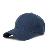 Load image into Gallery viewer, Snapback Baseball Cap Canvas White Dad Hat Women Plain Trucker Hats Men Summer Casual Solid Hip Hop Black Hats Golf Adjustable
