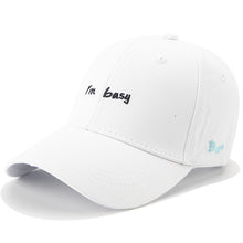 Load image into Gallery viewer, Embroidery Letter Baseball Cap