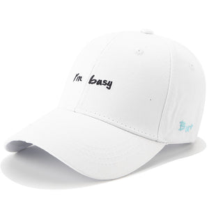 Embroidery Letter Baseball Cap