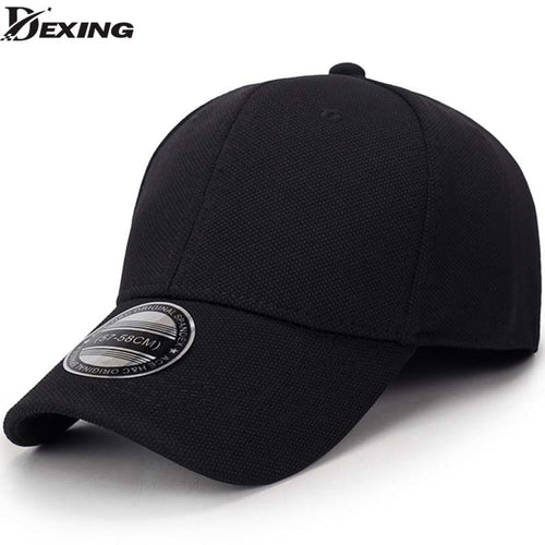 solid unisex black baseball cap men snapback hat  women cap flexfit fitted hat Closed  Male full cap  Gorras Bones trucker hat