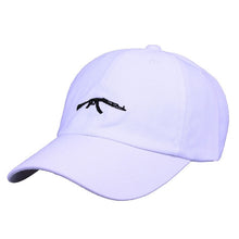 Load image into Gallery viewer, Summer Cotton Uzi Gun Baseball Cap US Fashion Ak47 Snapback Caps for Men Hip Hop Dad Hat Casual Women Embroidery Trucker Hat