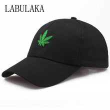 Load image into Gallery viewer, Fashion Weed Caps Snapback Hip Hop Dad Hats Embroidery Baseball Cap For Women Men Summer Visor Trucker Hat Adjustable Bone Cap