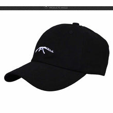 Load image into Gallery viewer, Summer Cotton Uzi Gun Baseball Cap US Fashion Ak47 Snapback Caps for Men Hip Hop Dad Hat Casual Women Embroidery Trucker Hat