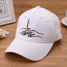 Load image into Gallery viewer, Unisex Hands Smoke Embroidery Baseball Cap