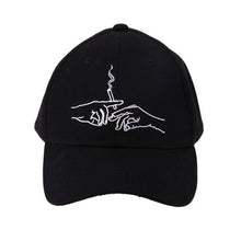 Load image into Gallery viewer, Unisex Hands Smoke Embroidery Baseball Cap