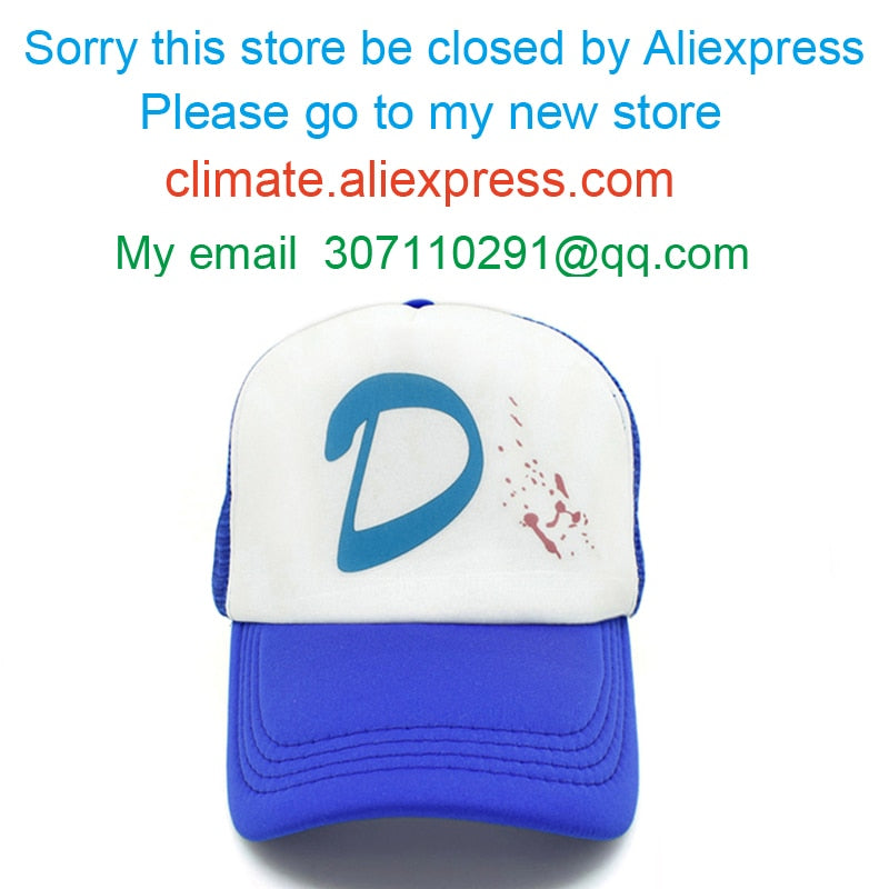 CLIMATE The Walking Dead Game Girl Clementine Clem's Caps Adjustable Women Zombie Killer Summer Cool Trucker Baseball Caps Hats