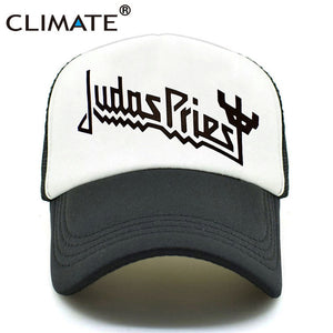 CLIMATE Men Women Trucker Caps Priest Cap Men Fans Hot Summer Black Baseball Mesh Net Trucker Cap Hat