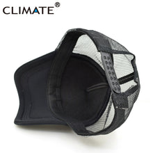 Load image into Gallery viewer, CLIMATE Men Women Summer Trucker Cap Fans Cap Cool Music Caps Summer Mesh Trucker Hat Caps