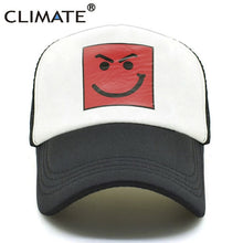 Load image into Gallery viewer, CLIMATE Men Women Summer Trucker Cap Fans Cap Cool Music Caps Summer Mesh Trucker Hat Caps