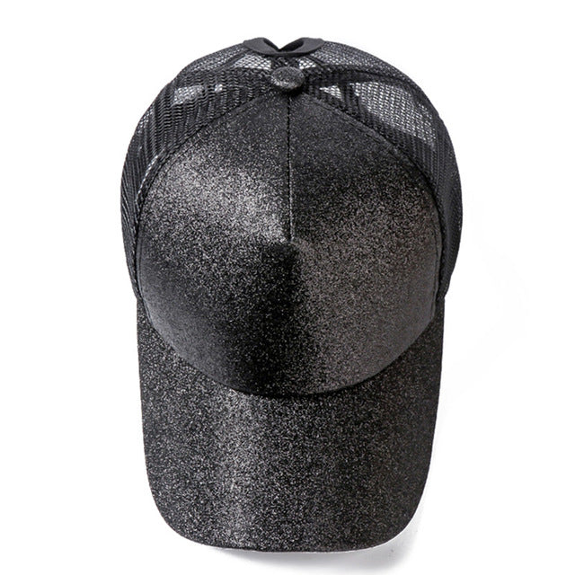 Glitter Baseball Cap Snapback Dad Hat