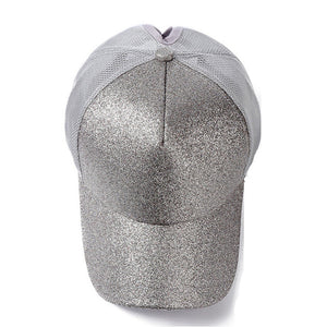 Glitter Baseball Cap Snapback Dad Hat