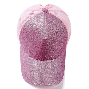 Glitter Baseball Cap Snapback Dad Hat