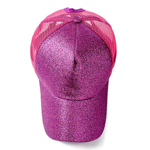 Glitter Baseball Cap Snapback Dad Hat