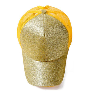 Glitter Baseball Cap Snapback Dad Hat