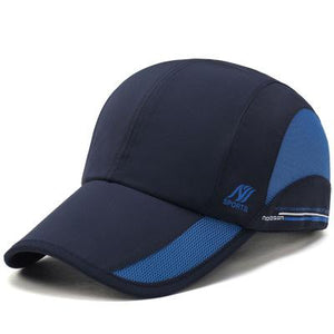 Baseball Cap For Women Men Quick-drying Waterproof Breathable Mesh Snapback Hat   Trucker Hat Adjustable Sun