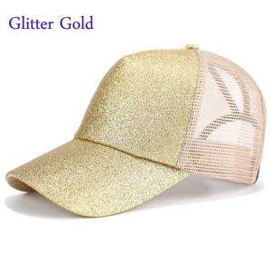 New 2018 Women Ponytail Baseball Cap Messy Bun Dad Hats Summer Snapback Mesh Trucker Hat Casual Girls Hip Hop Adjustable Caps