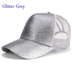 New 2018 Women Ponytail Baseball Cap Messy Bun Dad Hats Summer Snapback Mesh Trucker Hat Casual Girls Hip Hop Adjustable Caps