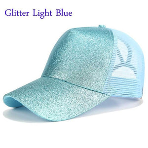 New 2018 Women Ponytail Baseball Cap Messy Bun Dad Hats Summer Snapback Mesh Trucker Hat Casual Girls Hip Hop Adjustable Caps