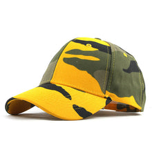 Load image into Gallery viewer, [FLB] 2018 Men Women Army Camouflage Camo Cap Casquette Hat Climbing Baseball Cap Hunting Fishing Desert Hat trucker dad capF184