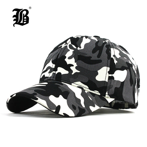 [FLB]  Snow Camo Baseball Cap Men Tactical Cap Camouflage Snapback Hat For Men High Quality Bone Masculino Dad Hat Trucker F187