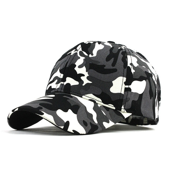 [FLB]  Snow Camo Baseball Cap Men Tactical Cap Camouflage Snapback Hat For Men High Quality Bone Masculino Dad Hat Trucker F187