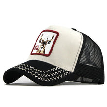 Load image into Gallery viewer, [FLB] Baseball Cap For Men Women Summer Mesh Embroidery Buck Trucker Bones Snapback Hip Hop Hat Casual Cotton Casquette Cap F193