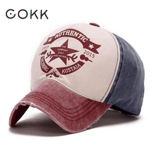 COKK Baseball Cap Men Snapback Cap For Women Cotton Vintage Baseball Caps For Men Casquette Bone Sports Baseball Hat Trucker Cap