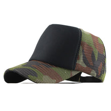 Load image into Gallery viewer, [FLB] Camo Mesh Baseball Cap Men Camouflage Bone Masculino Summer Hat Men Army Cap Trucker Snapback Hip Hop Dad Hat F154