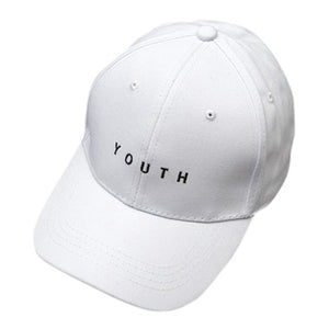 Unisex Hip-Hop Adjustable Baseball Cap Snapback Hat Letter Print Sports Trucker